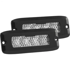 Rigid-Industries Flood Diffused Beam Lights | LED | Flush Mount White Set of 2 - Picture 1 of 3