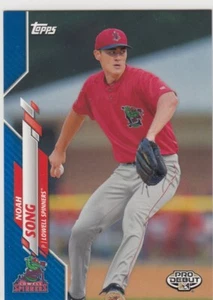 2020 Topps Pro Debut NOAH SONG Blue 1st Rookie Card #42 Red Sox 036/150 - Picture 1 of 1