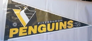 Pittsburgh Penguins NHL Hockey Vintage Wincraft 90er Filz Wimpel Banner 12x30 - Bild 1 von 6