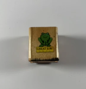 Ed the Frog Great Job Rubber Stamp from Noteworthy - Picture 1 of 4