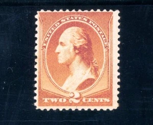 USAstamps Unused FVF US Serie of 1883 Bank Note Washington Scott 210 OG MNH - Picture 1 of 2