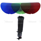 HOT-25° + 45° Siatka o strukturze plastra miodu + 3 filtry kolorowe + Snoot Flash Softbox Dyfuzor Reflektor