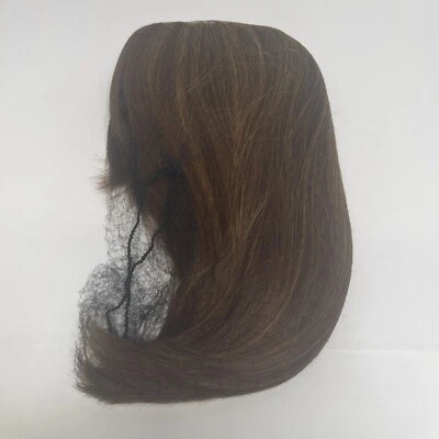 Peruca curta Bob sintética resistente ao calor com presilhas de cabelo 12 pol (LC2071-2) marrom - Imagem 1 de 4