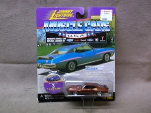 JL JOHNNY LIGHTNING 1998 MUSCLECARS USA BROWN 1971 PONTIAC GTO JUDGE 455 HOT ROD - Picture 1 of 3