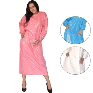 Weiche RSK Metzgerschürze* XS -XL * Klinik PVC Vinyl Kittelschürze* Lack Kleid - Bild 1 von 17