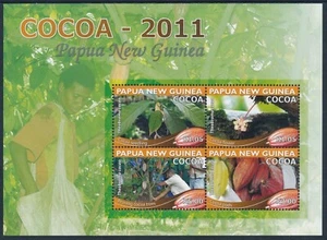 2011 Papua New Guinea - Cocoa Industry - Sheetlet - MNH - Picture 1 of 1