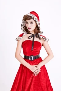 NUEVO Disfraz de Navidad Caperucita Roja Adulto Reino Unido talla 8-10 - Imagen 1 de 3