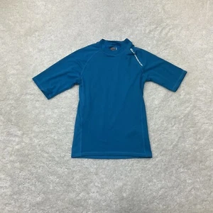 O’rageous Boys Short Sleeve Blue Rash Guard Swim Shirt Size S - Picture 1 of 8