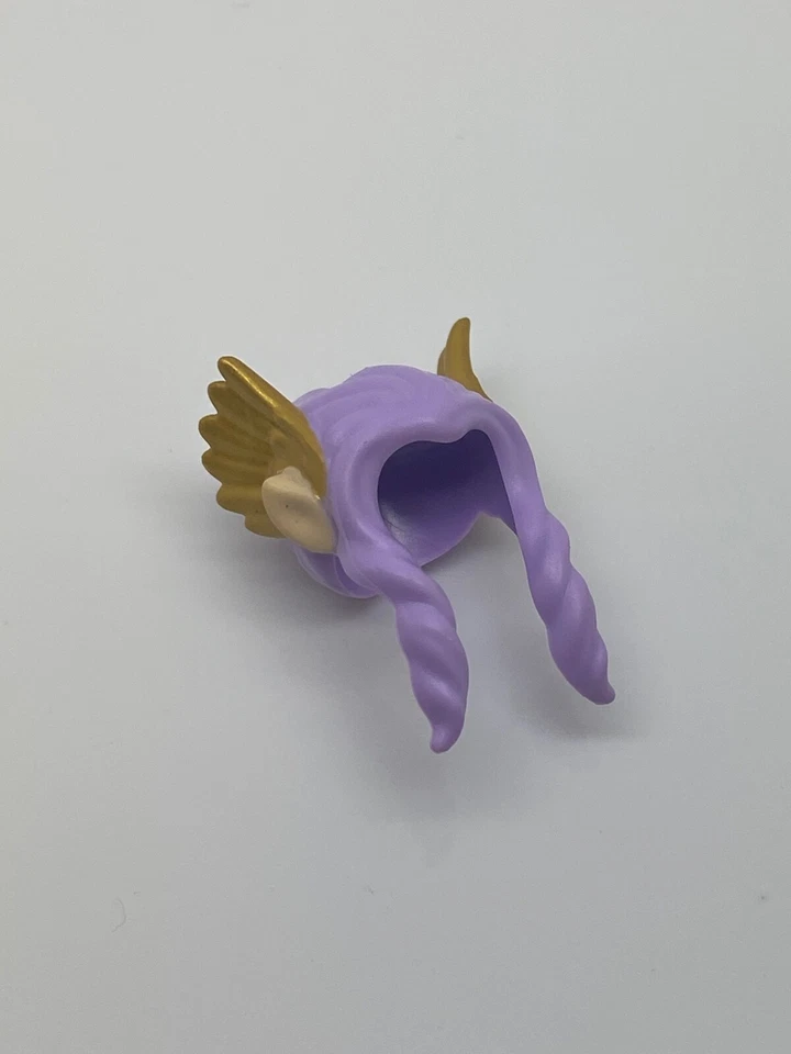 Lego Skyra Mini Muñeca Lavanda, Pelo Largo Trenzado Frontal Bollo Perla Dorado HP#31 Foto 1 de 1