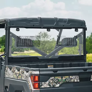 KEMIMOTO Rear Sliding Windshield Window for Polaris Ranger XP 1000 Crew 2013-25 - Picture 1 of 16