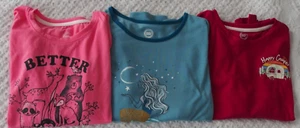 Wonder Nation 18 XXL Girl Pajama Shirt PJ Top LOT NEW NWT fall spring winter - Picture 1 of 2