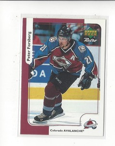 1999-00 McDonald's Upper Deck #MCD10 Peter Forsberg Avalanche