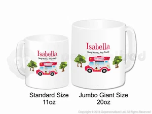 Regalo Personalizado Van Jumbo Taza Cono Cuchara Conductor Vendedor Presente #3 - Imagen 1 de 4