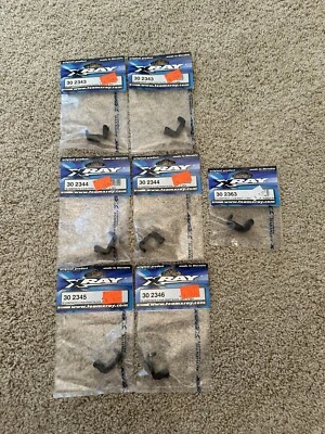 XRay T2 / T3 / T4 Parts Lot - 302343/302344/302345/302346/302363 - BRAND NEW! - Image 1 of 4