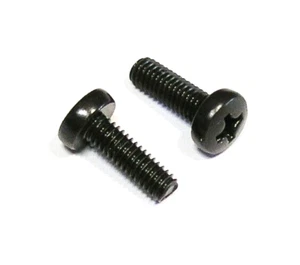 M4 x 12 mm - menge 20 - Metrisch Kreuzschlitz Pfannenkopf Maschinenschrauben, Schwarzoxid Stahl - Bild 1 von 1