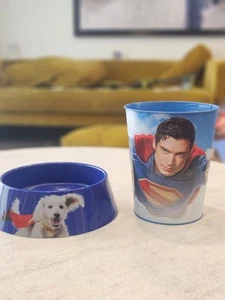 NEU Cinemark 2025 Superman Krypto Dose Popcorn Eimer IN HAND Schneller Versand Menge 2 - Bild 1 von 11