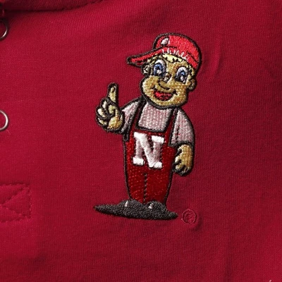 Toddler Colosseum Scarlet/Heathered Gray Nebraska Huskers Poppies Hoodie and - Image 1 of 2