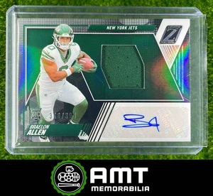 2024 Panini Zenith #234 Braelon Allen RC Jersey Auto 366/399 New York Jets - Picture 1 of 2