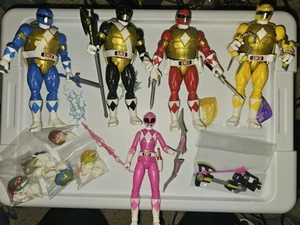 Power Rangers X Teenage Mutant Ninja Turtles Lightning Collection Complete Set - Picture 1 of 2