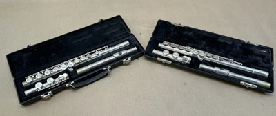 Gemeinhardt 22sp And 2SP Silver Plated Flute Bundle With Cases - Image 1 of 4