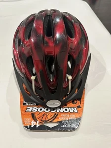 Mongoose “Intercept” Bike Helmet Red And Black W/Adjustable Strap NWT - Picture 1 of 6