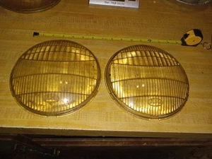 Vintage Ford Twolite Headlight Lens Concave 7 7/8 Diameter - Bild 1 von 6