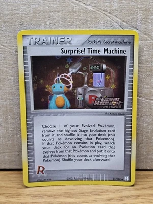 Surprise! Time Machine 91/109 Team Rocket Returns Reverse Holo Stamped Pokémon - Image 1 of 4