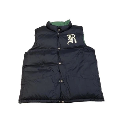 Polo Ralph Lauren Reversible Down Puffer Vest Blue/Green Youth Size XL 16/18 - Image 1 of 4