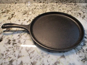 Lodge Plancha Hierro Fundido Redonda 10.5" Negro Anillo Calor #8 - 906 - Imagen 1 de 3