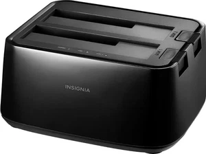 Insignia™ - 2-kieszeniowa stacja dokująca HDD (NS-PCHDEDS19), Nowa - Zdjęcie 1 z 2