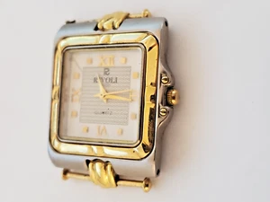 Rivoli Quartz Japan  Stainless Steel Watch case Only - Picture 1 of 14