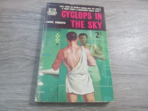CYCLOPS IN THE SKY BY LIONEL ROBERTS BADGER BKS UK PULP ERA SCIENCE FICTION PB - Picture 1 of 3