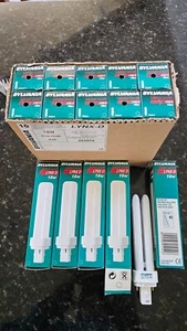 COMPACT FLUORESCENT TUBES (15 OFF) OSRAM - G24d2 BASE: 18W-830 COLOUR TEMP - Picture 1 of 3