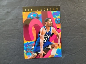 1995-1996 CRUNCHERS BASKETBALL CARD #18 of 25 JIM JACKSON Hoops Skybox Mavericks - Picture 1 of 1
