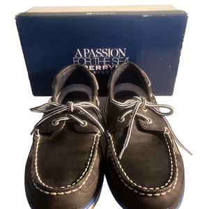 Sperry Top Sider Lace Up Slip-On Deck Loafers Shoes Men's Size 9M - Imagen 1 de 10