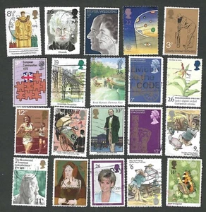 United Kingdom - Twenty different used commemorative stamps (CH52) - Picture 1 of 1