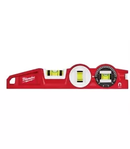 Milwaukee 48-22-5210 10 in. Die cast Torpedo Level, 360 Degree Locking Vial, New - Picture 1 of 5