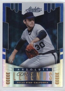 2020 Panini Absolute Absolute Legends Blue Nolan Ryan #AL14 HOF