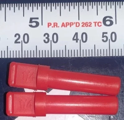 2X Parker Legris 1/4” OD PTC Push-To-Connect Push On Tube Fitting Plug KP 150029 - Image 1 of 3