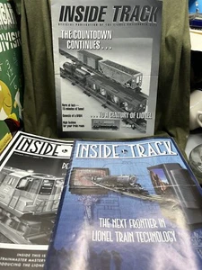 3 Issues of Inside Track - Lionel Railroader Club. Issues 77, 78 and 79. - Picture 1 of 24
