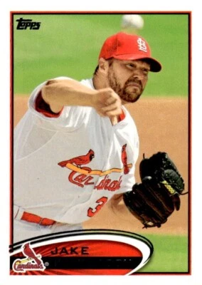 2012 Topps Update #US12 Jake Westbrook St. Louis Cardinals - Image 1 of 2