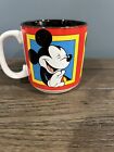 Mickey Mouse Disney Store Exclusive Retired Retro 90’s Coffee Mug Cup