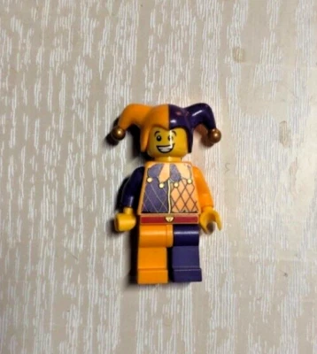 LEGO Minifigures Series 12 - Orange and purple Jester (without playing cards) - Image 1 of 2