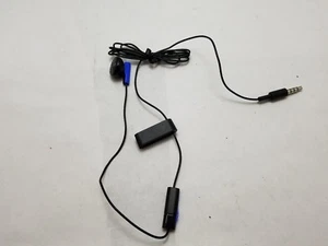Official OEM Original Sony Playstation 4 PS4 Mono Chat Earbud Headphone with Mic - Picture 1 of 3