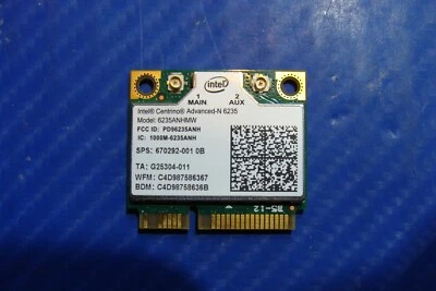 HP EliteBook Folio 14" 9470m OEM Wireless WIFI Card 670292-001 6235ANHMW #1 GLP* - Image 1 of 2