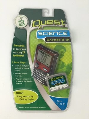Leap Frog iQUEST Cartridge Only Science Grades 6-8 Ages 11 to 14  - Image 1 of 4