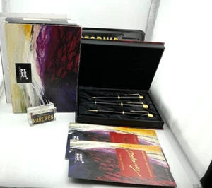 Montblanc Voltaire Juego de 3 piezas Pluma Estilográfica Bolígrafo Lápiz Año 1995 Nuevo - Imagen 1 de 6