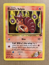 Blaine's Vulpix 66/132 Gym Challenge - Common Pokemon Card - NM/Mint