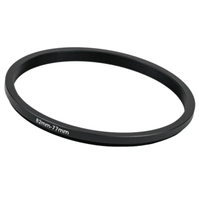 82mm to 77mm Stepping Step Down Filter Ring Adapter 82mm-77mm  - Image 1 of 2