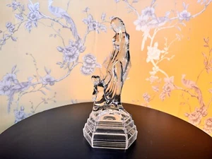 Royal Crystal Rock Mother and Child Figurine 24% Lead Crystal 25.5 cm-perfect co - Picture 1 of 24